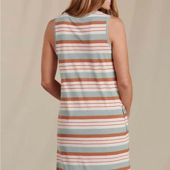 Toad&Co Grom Tank Dress :: Small :: 70’s stripe - Picture 10 of 12